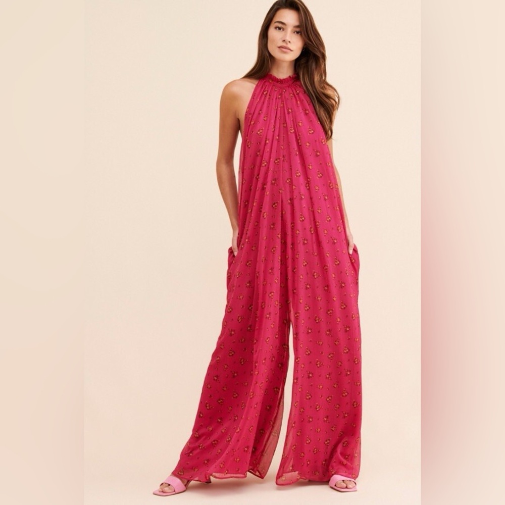 Free People The Edge Of Love Sleeveless Jumpsuit